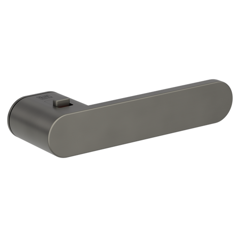 Дверна ручка Griffwerk AVUS ONE кашеміровий сірий smart2lock права