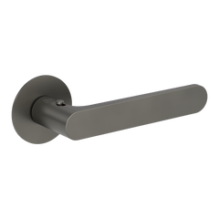 Дверна ручка Griffwerk AVUS PIATTA S кашеміровий сірий smart2lock права
